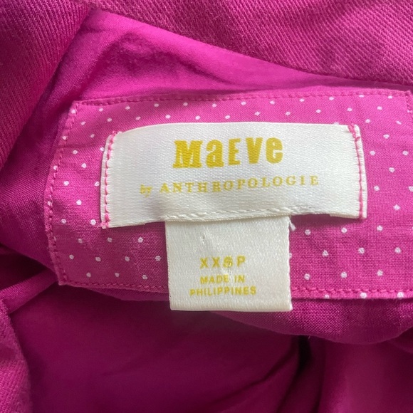 Anthropologie Vibrant Sleeveless mini Dress size XXSP( PLEASE READ) - Picture 5 of 12